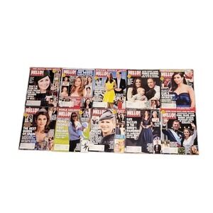 Hello Canada Magazines x 10 Issues Prince Harry Queen Celebrity Job Lot 2014 Mix